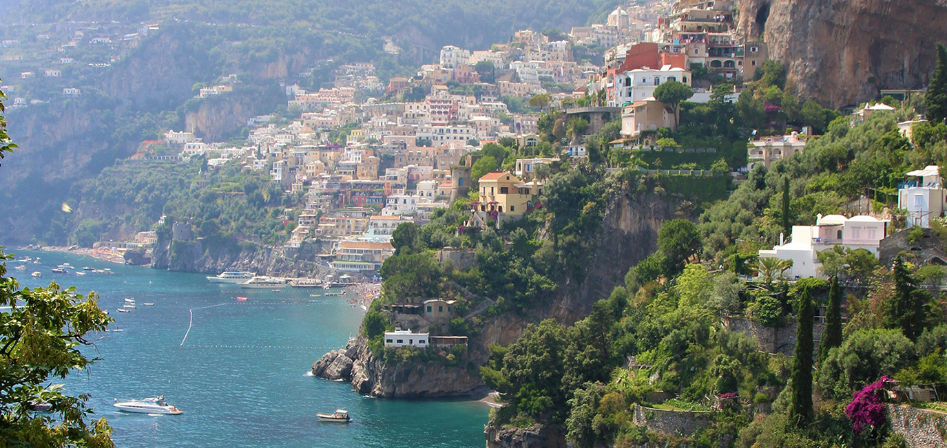 Where to stay on the Amalfi Coast – towns built into the cliffs above the Mediterranean Sea